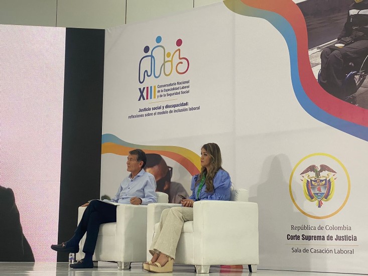 Ministro Cabrera participó en Conversatorio de la Especialidad Laboral, Justicia Social y Discapacidad: reflexiones sobre el modelo de inclusión laboral